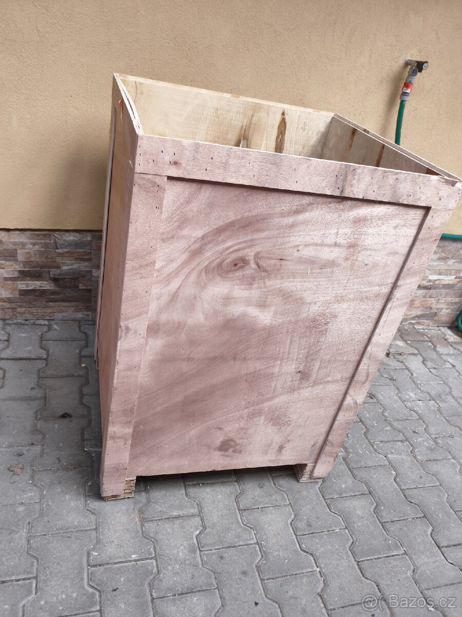 Přepravní bedna dřevěná velká - 4