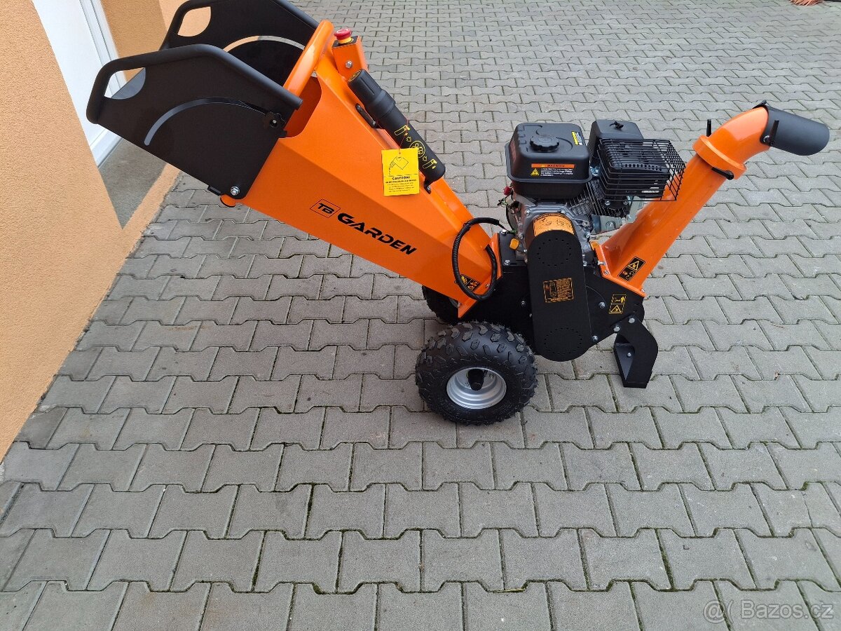Štěpkovač drtič větví 12 cm – benzínový GS650 - 4