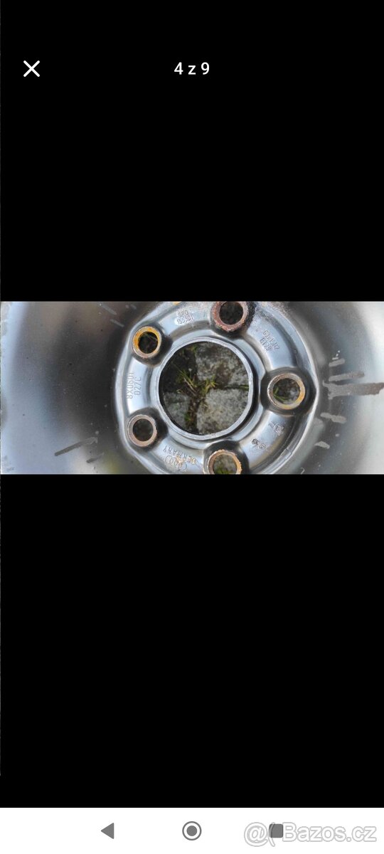 Zimní kola 5x100 R15 185/60 - 4
