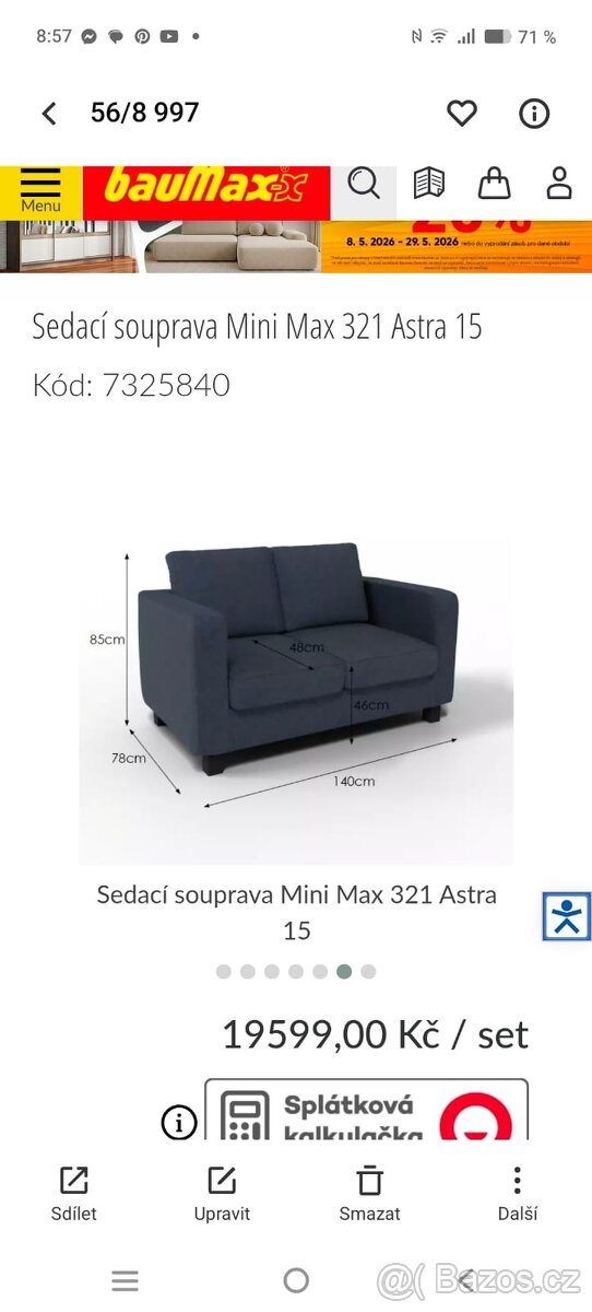 Sedací set 3kusy - 4