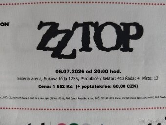 koncert ZZ Top Pardubice - 4