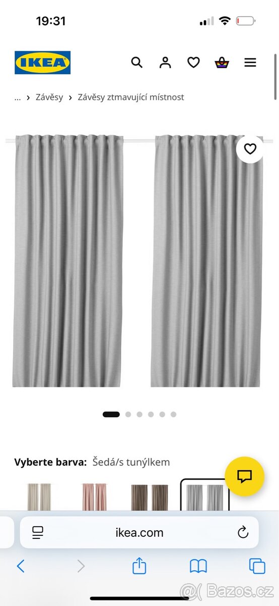 Ztmavující závěsy Ikea - 4