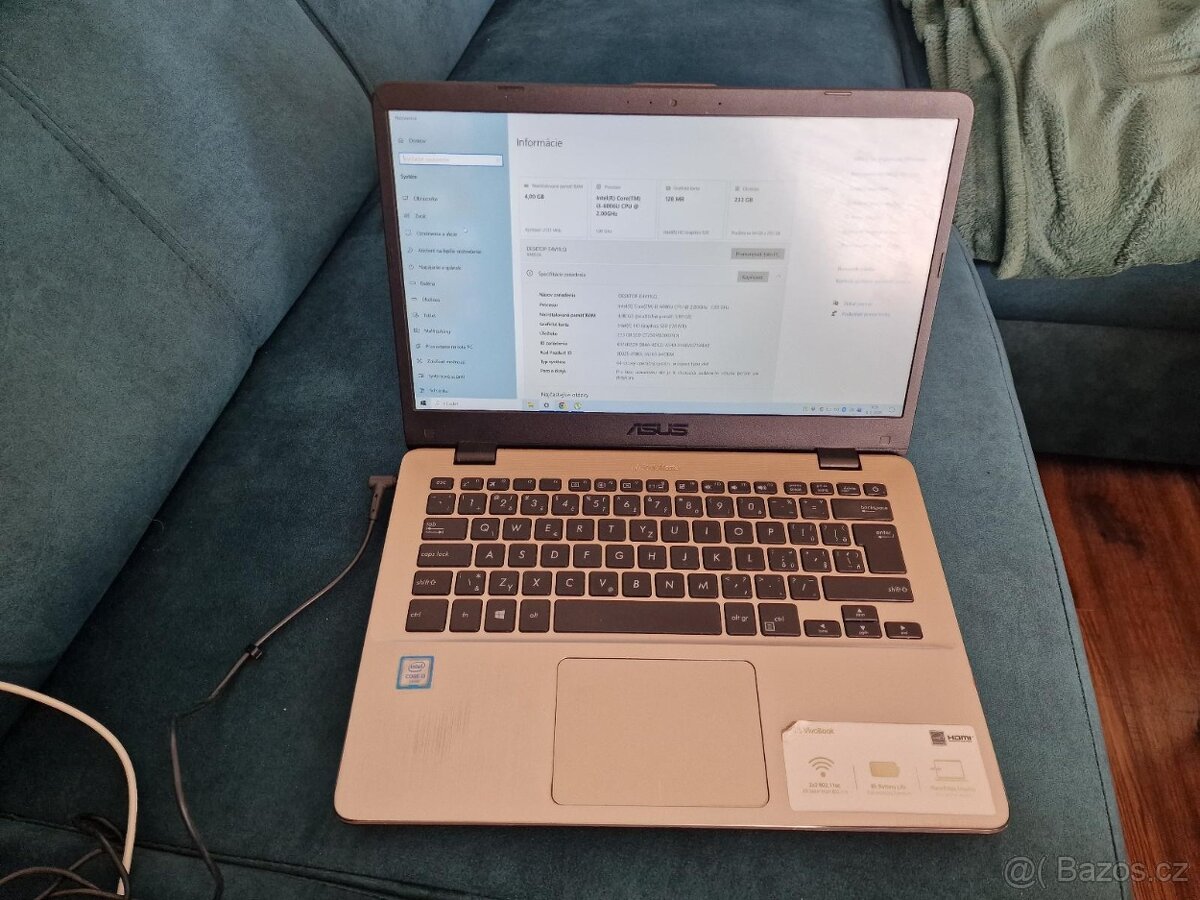 ASUS VivoBook X405U – Tenký 14" notebook - 4
