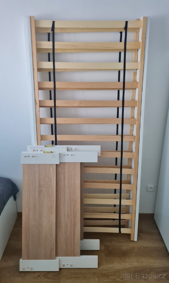Posteľ biela IKAROS - 4