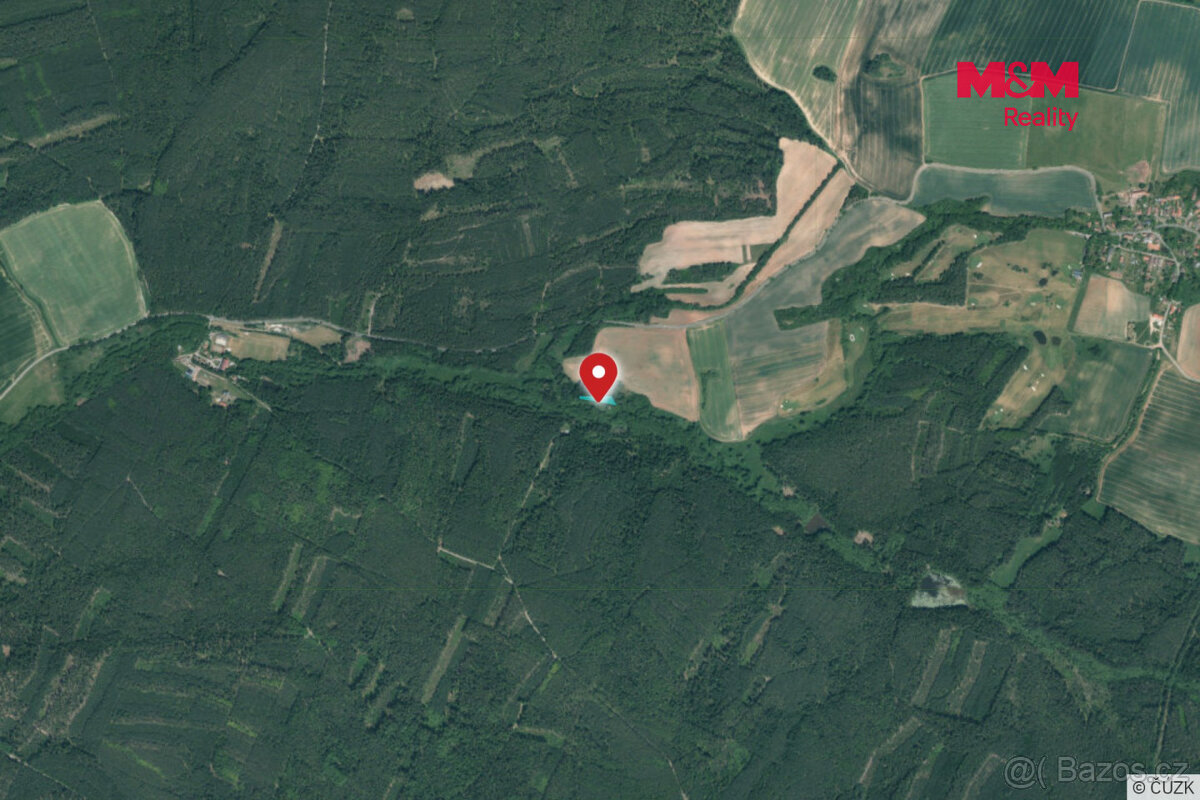 Prodej lesa, 1547 m², Jesenice - 4