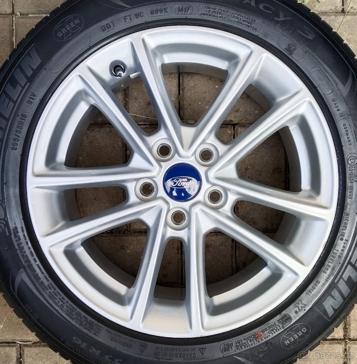 ALU SADA FORD FOCUS, C-MAX, MONDEO, CONNECT 16"+TPMS - 4