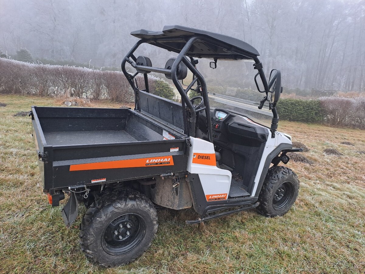 Linhai UTV 1100 Diesel EPS, T1b, bílá - 4
