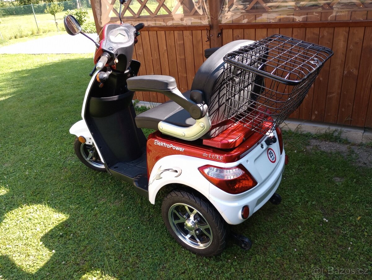 Elekterická tříkolka pro seniory Elektropover - 4