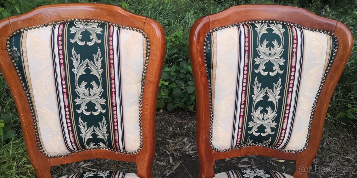 Barokní židle - 4 ks - 4