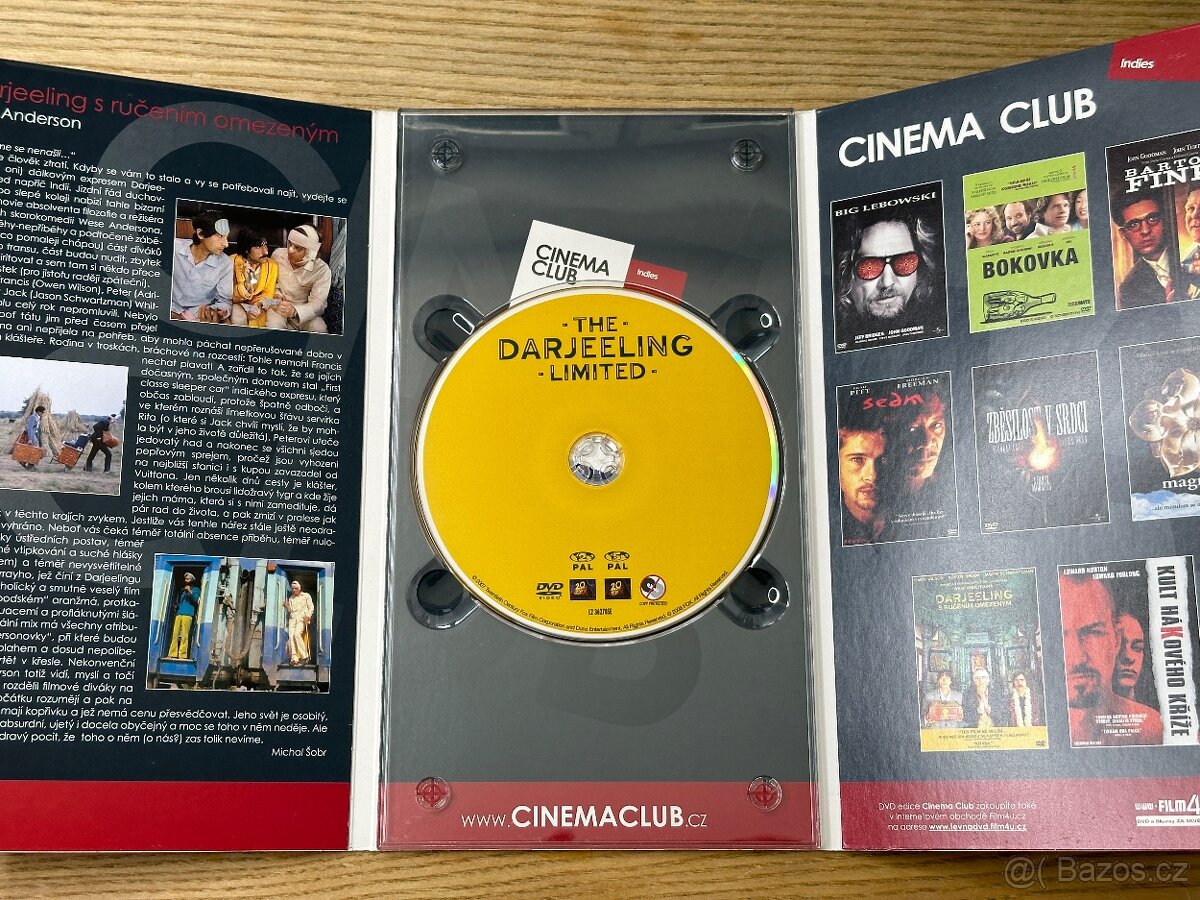 DVD Darjeeling s ručením omezeným, CZ dabing i titulky, TOP - 4