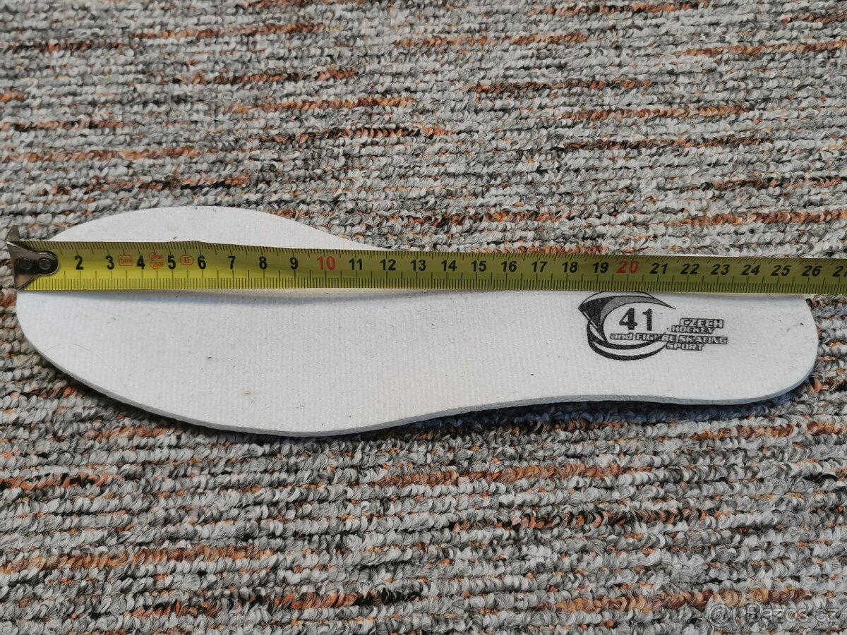 Dámské bílé lední brusle, velikost 41 - 4