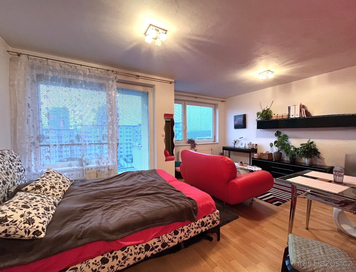 Kompletně zařízený byt 1+kk s terasou Brno Lesná Dusíkova - 4