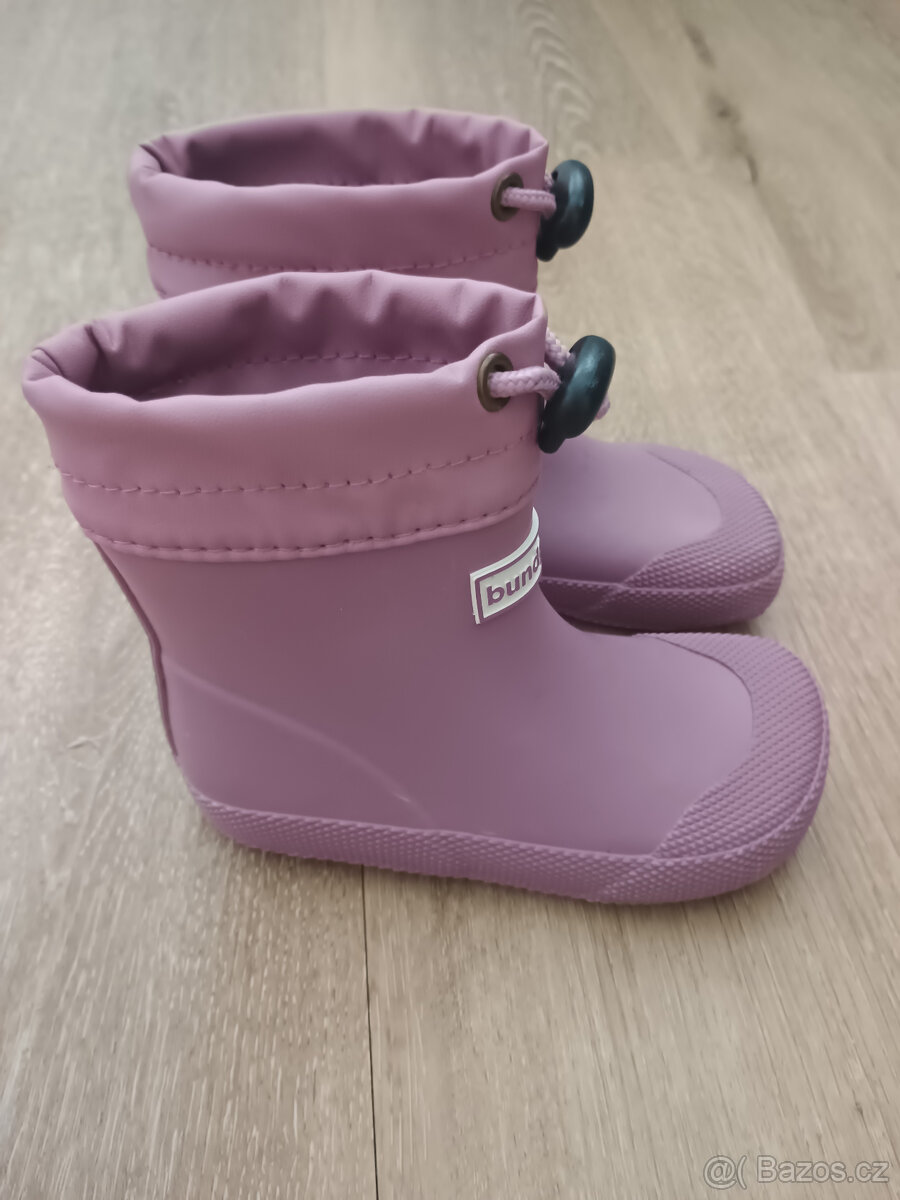 Barefoot dětské gumáky Bundgaard - růžové vel. 22 - 4