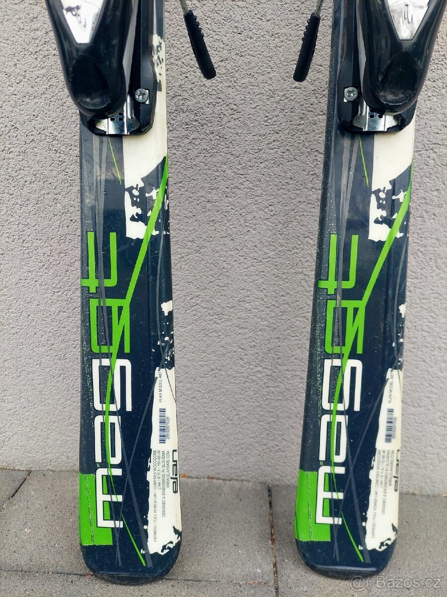 Lyže ELAN, 144 cm + lyžáky NORDICA - 4