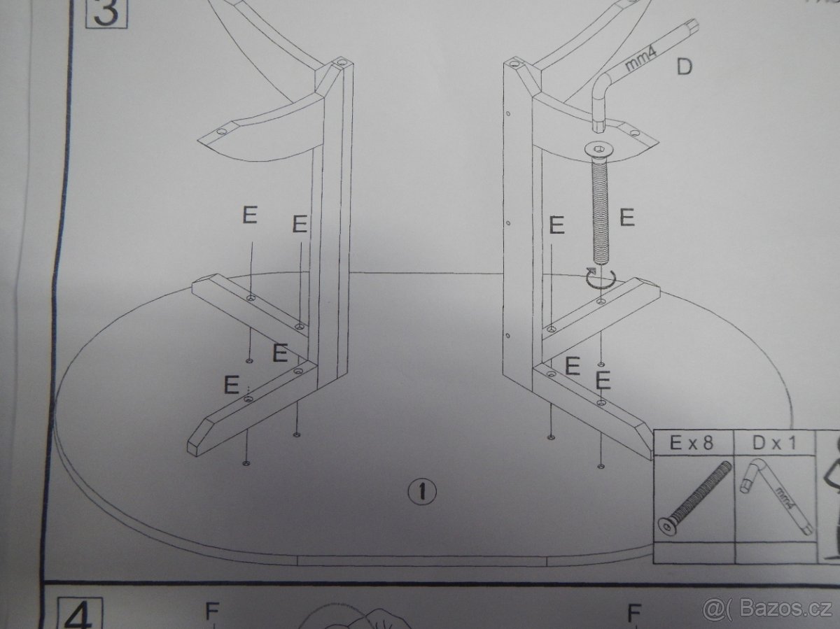 Jídelní stůl R1522 - 4