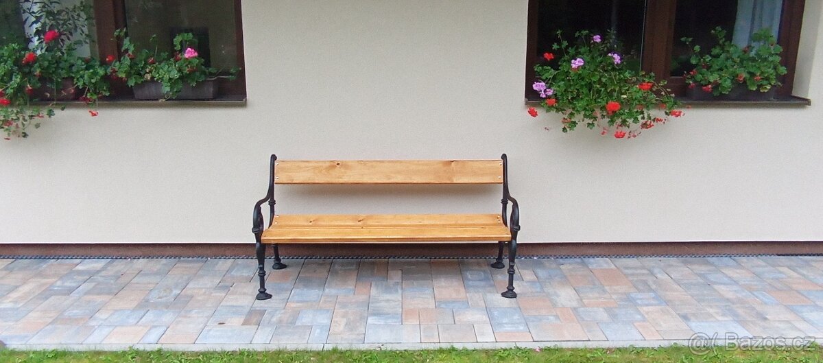 Litinová lavička - 4