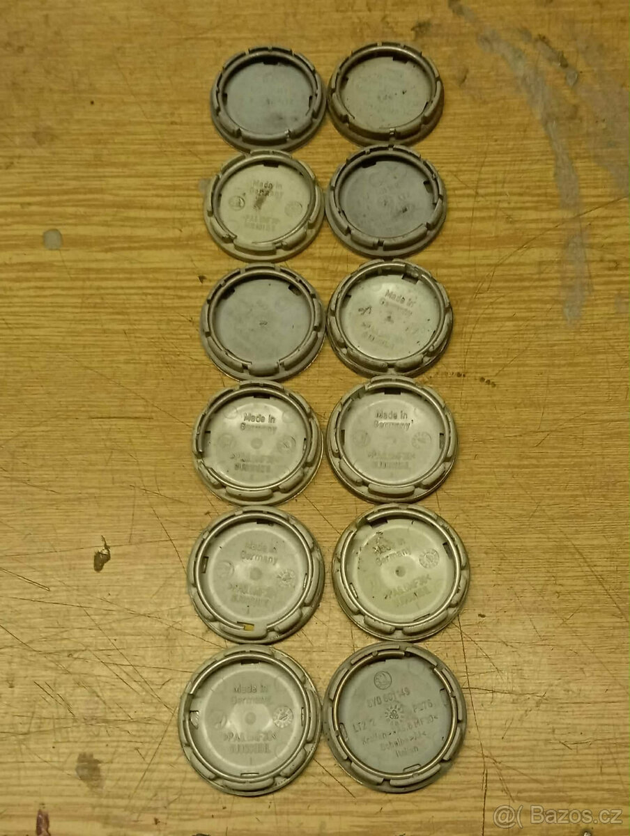 12 X STŘEDOVÉ POKLIČKY ORIGINÁL ŠKODA - 4