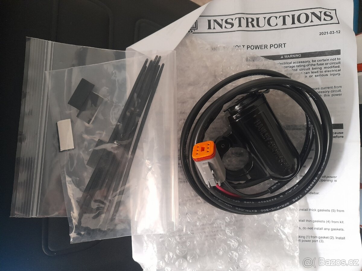 HARLEY DAVIDSON® 12V zásuvka NOVÁ - 4