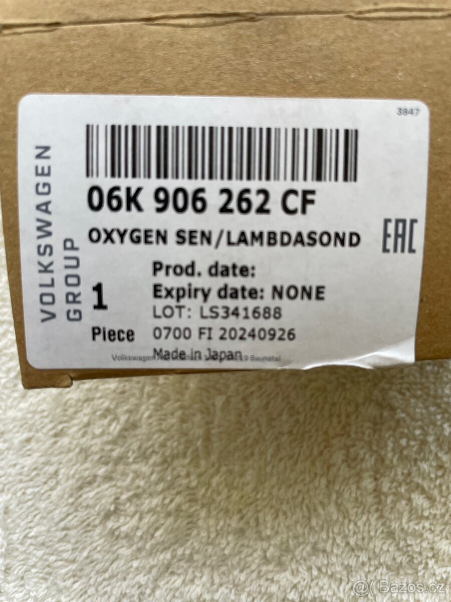 Lambda sonda 06K906262CF, Škoda, VW. - 4