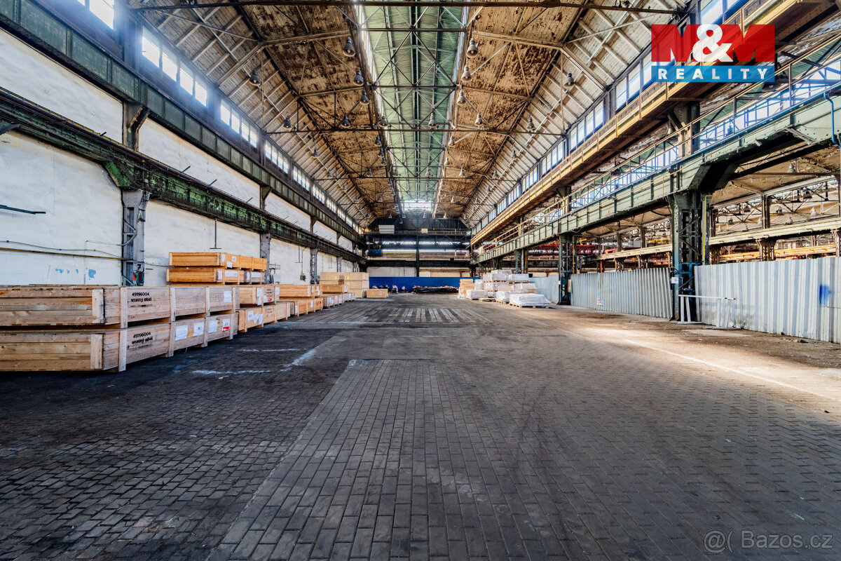 Pronájem výrobní a skladovací haly,4488m², Ostrava-Vítkovice - 4