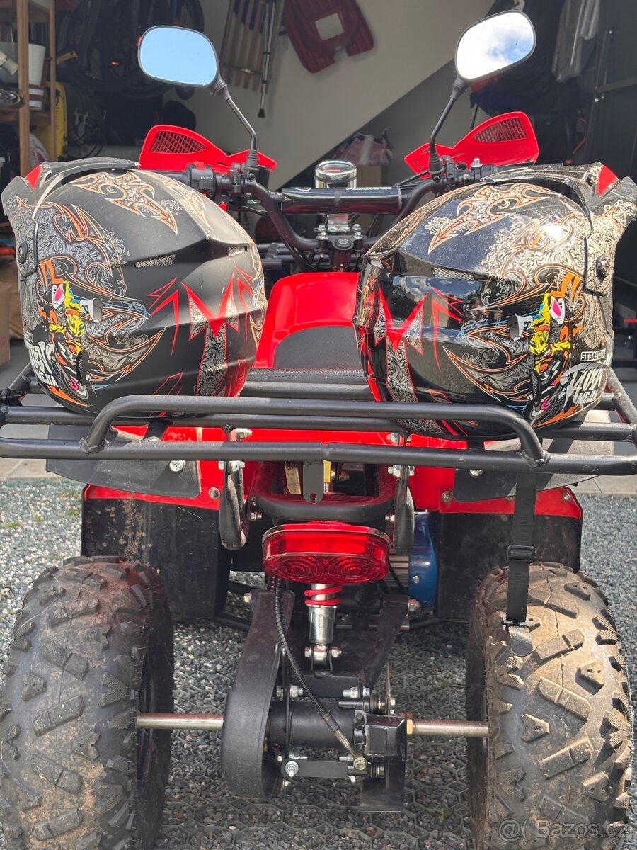 Dětská elektro čtyřkolka ATV Hummer 1000w - velmi dobrý stav