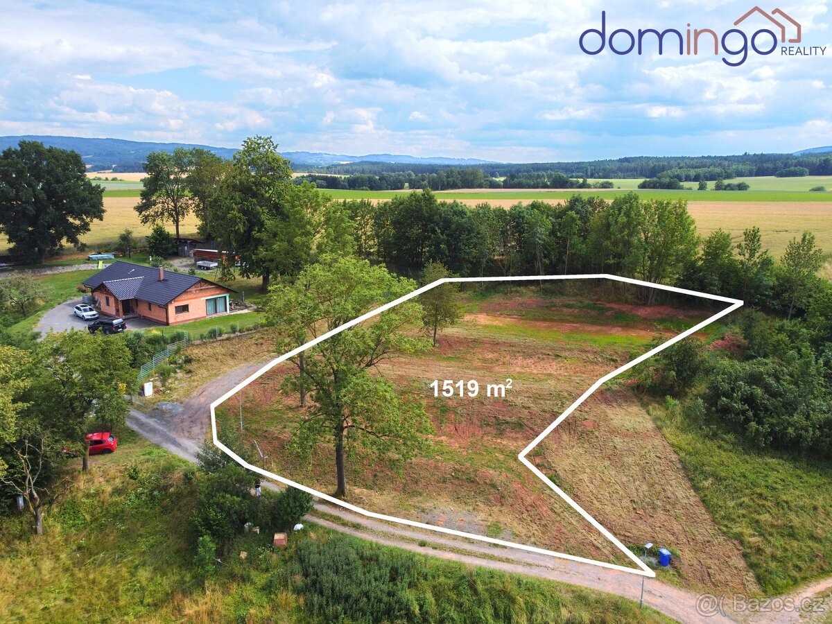 Prodej unikátních pozemků pro stavbu domu v Boršově - 1 519 - 4