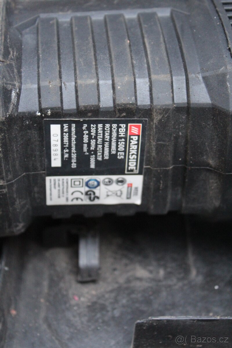 PARKSIDE vrtací a sekací kladivo PBH 1500 E5 - 4