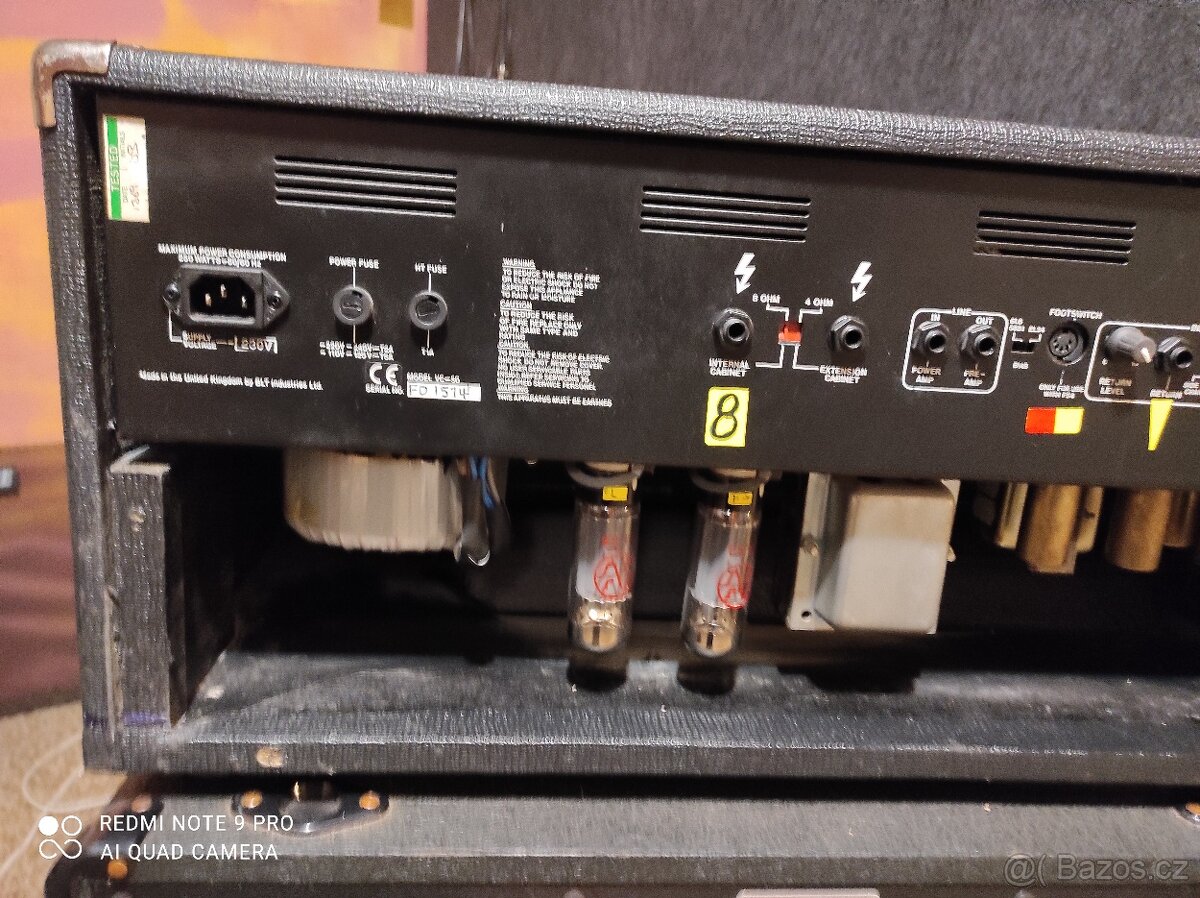 Zesilovač na kytaru Laney VC-50 - 4