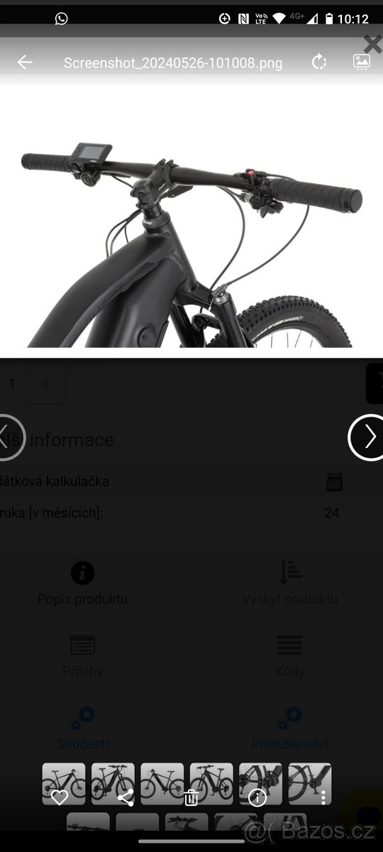 Elektrokolo WATT XL 21" 720Wh - 4