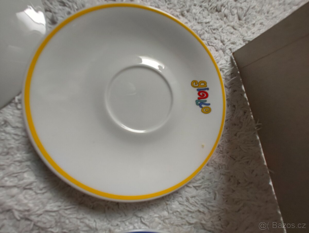 Talířky porcelán - 4