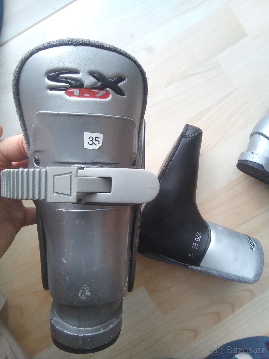 Prodám dětské lyžáky - přezkáče - 4