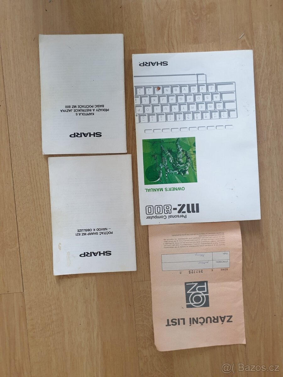 Počítač SHARP MZ 811 - 4