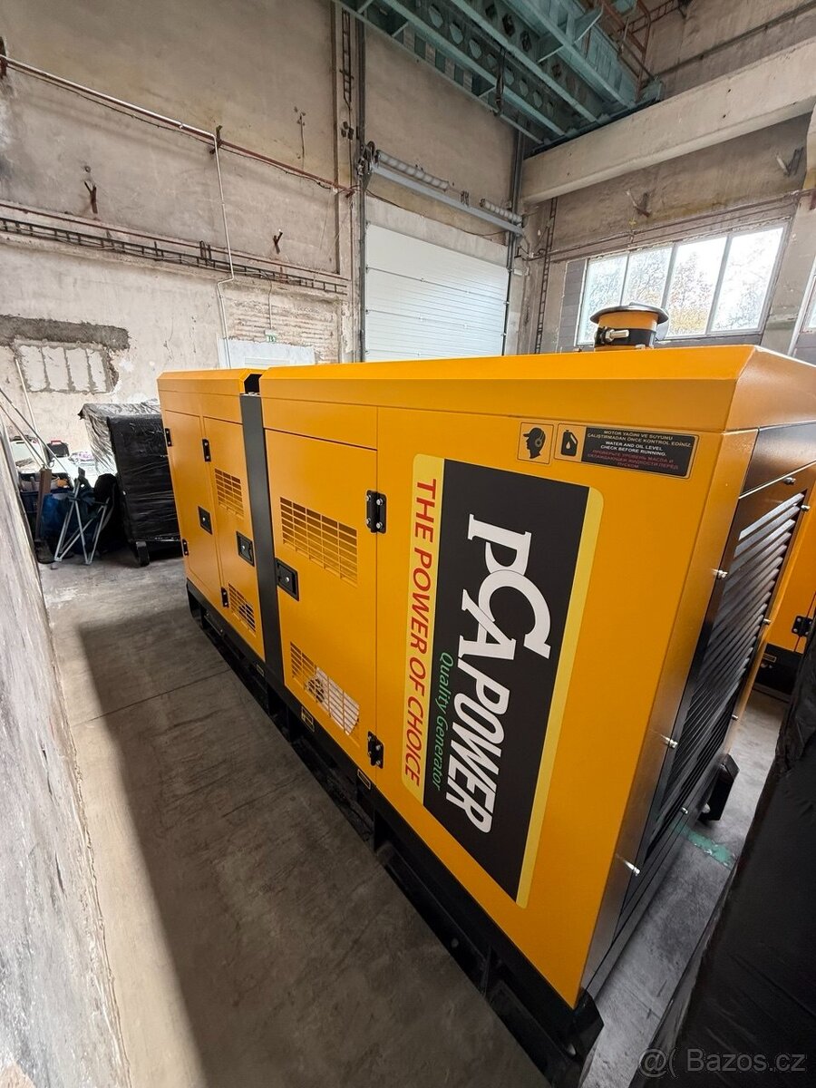 Naftová elektrocentrála PCA POWER PDE-110 kVA s ATS - 4
