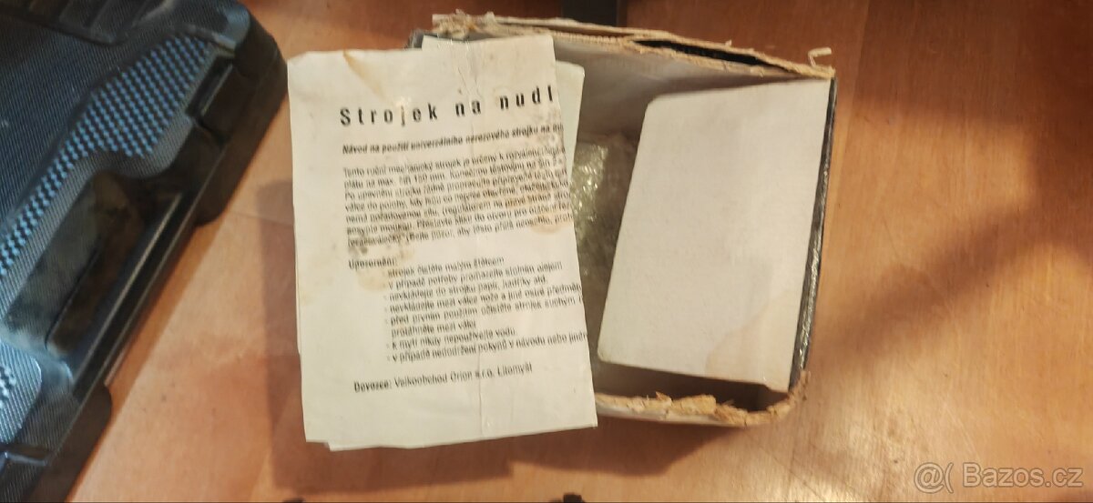 Strojek na nudle - 4