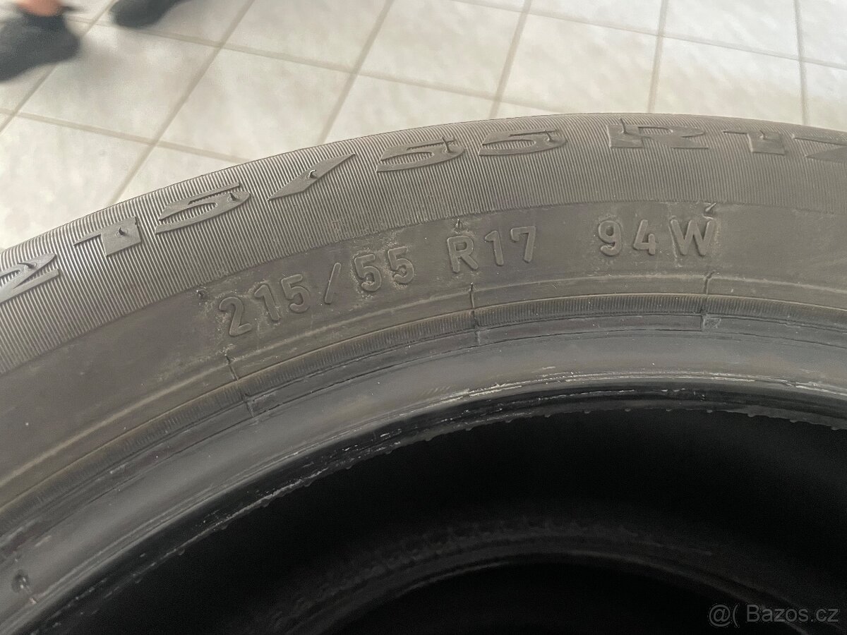 215/55 R17 letní - PIRELLI CINTURATO - 4