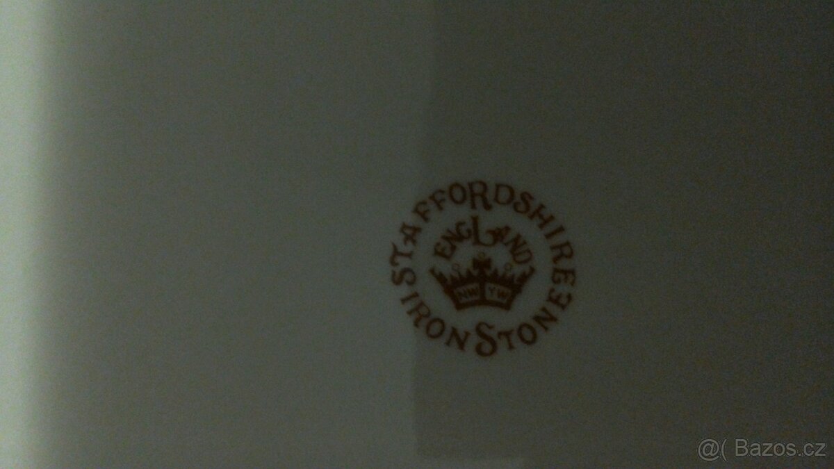 Porcelánová mycí souprava džbán, umyvadlo, mýdlo - 4