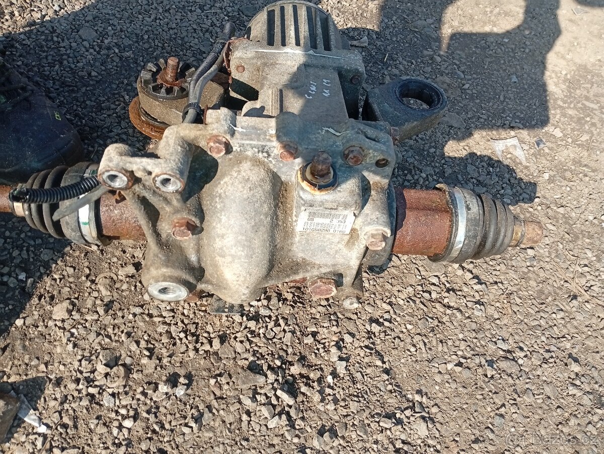 PEUGEOT 4007, CITROEN C-CROSSER ZADNÍ DIFERENCIAL - 4