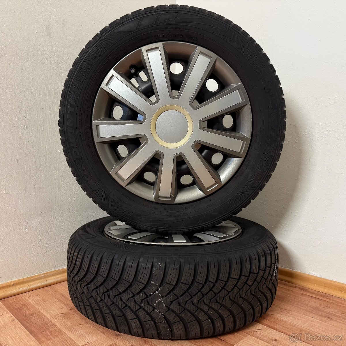 OPEL ASTRA J 5x115 R16 ET41+ZIMNÍ 205/60R16 7/6mm - 4