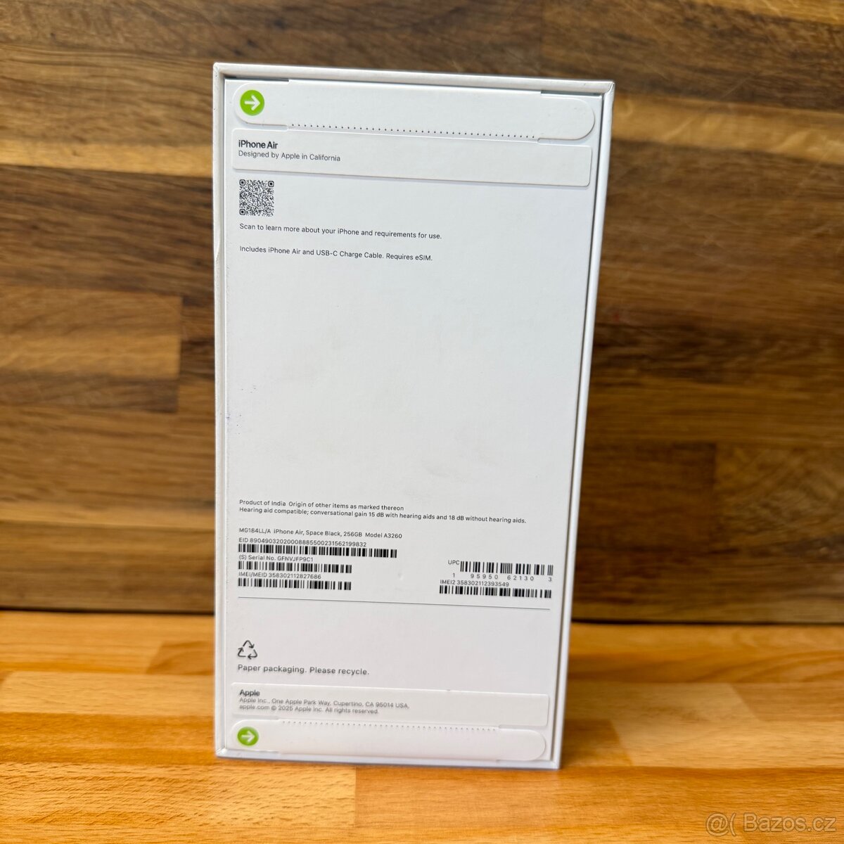 IPhone Air 256GB, úplně nový, černý, eSIM (2 roky záruka) - 4