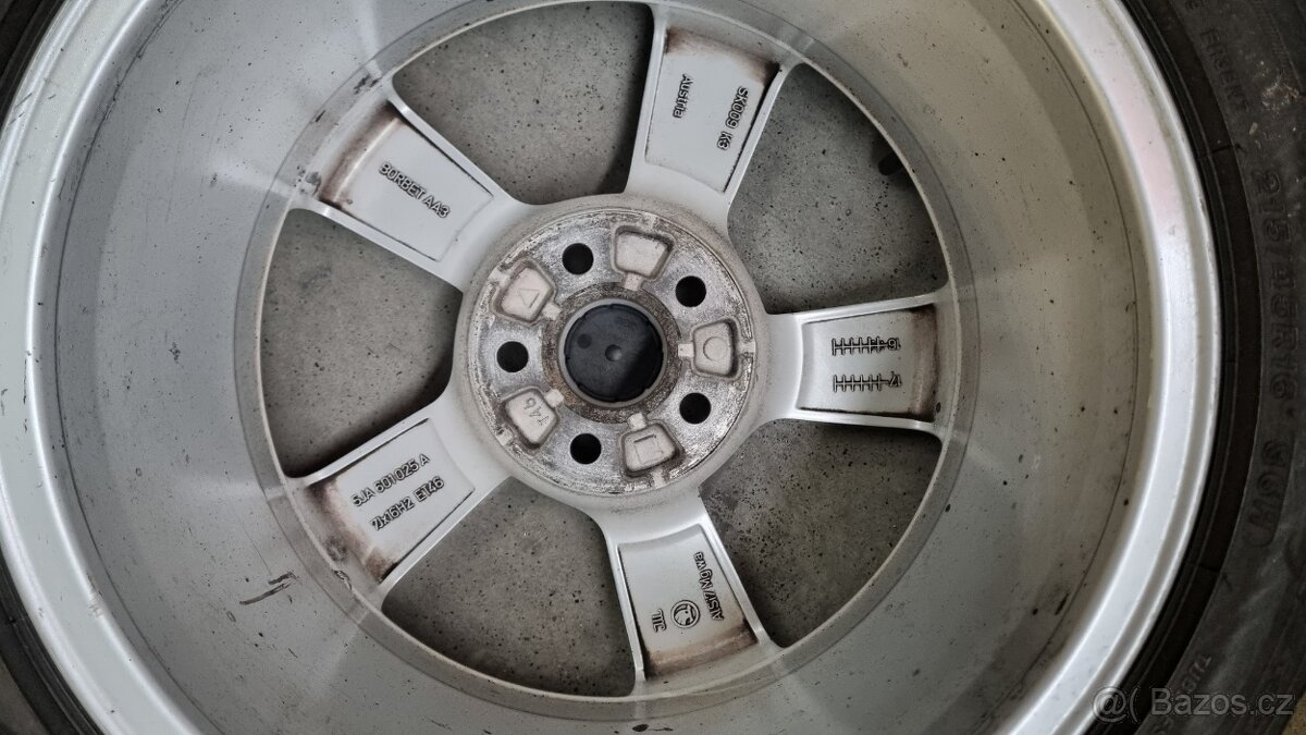 Originál ALU disky Škoda Rapid R16 - 4