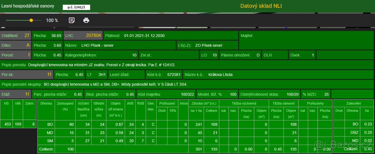Prodám pozemky v katastrálním území Králova Lhota - 4