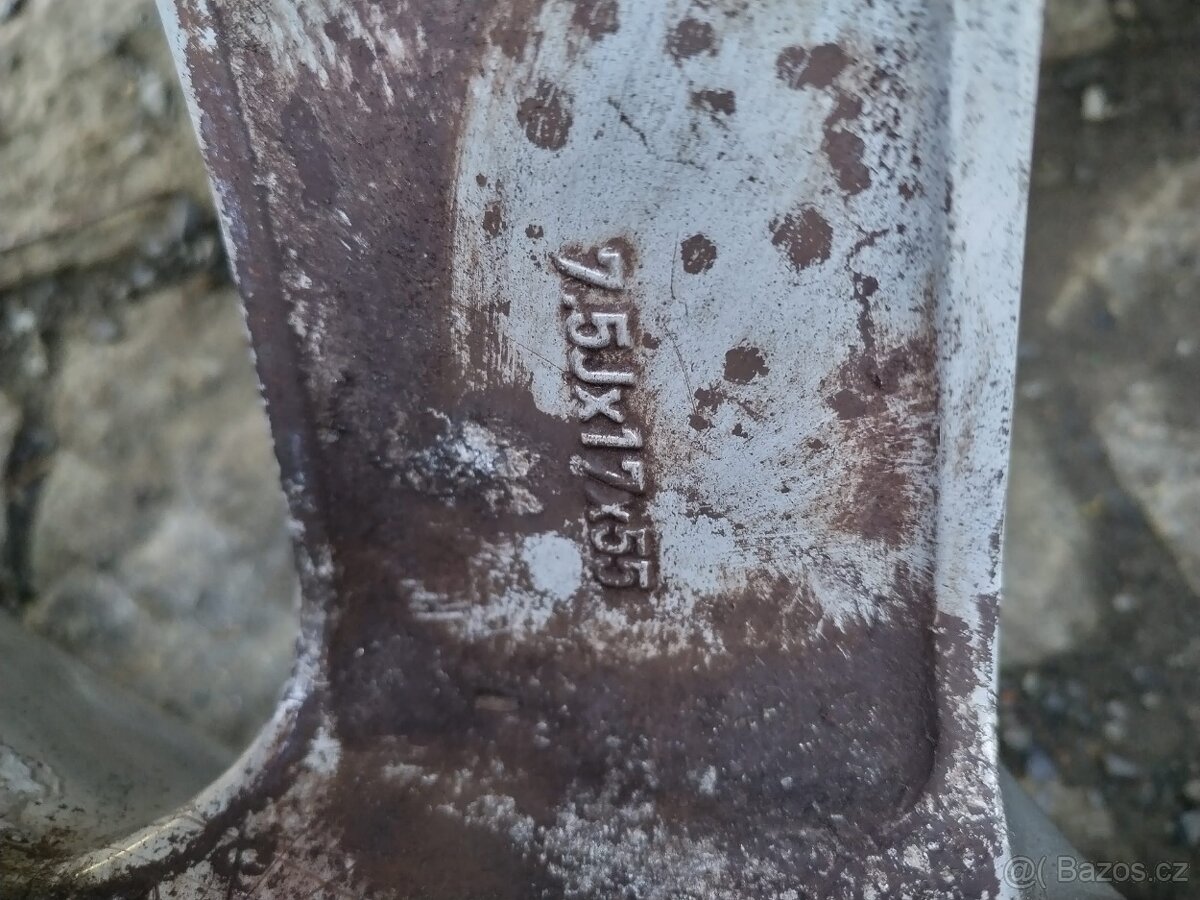 al. disky 5x108 R17 VOLVO original - 4