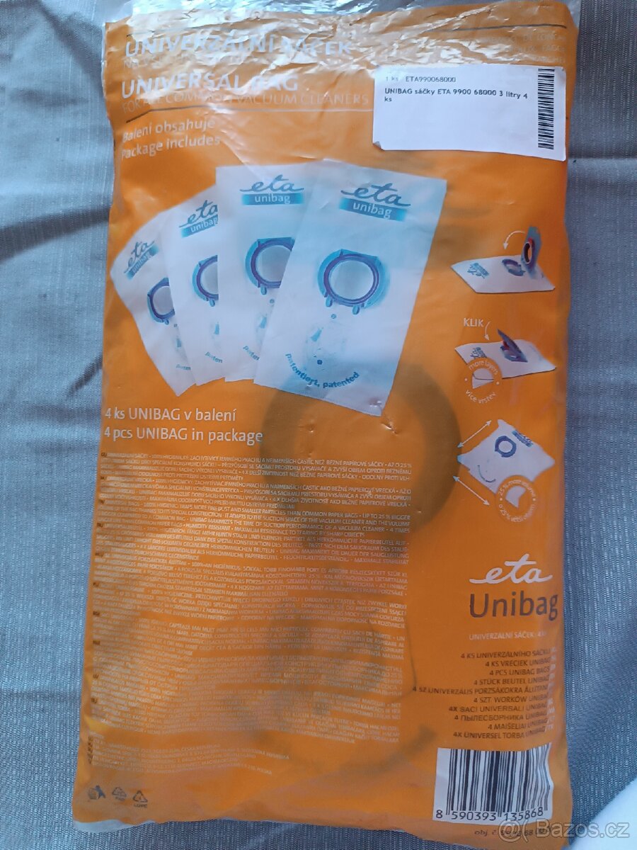 sáčky do vysavače ETA - 4
