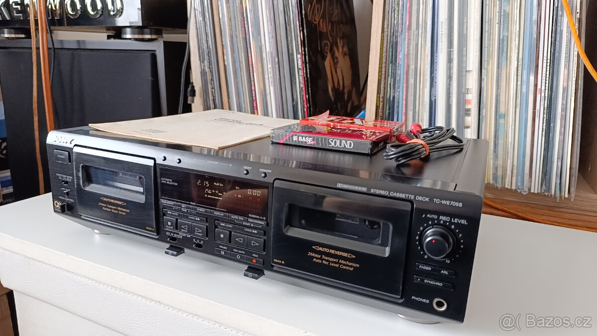 SONY TC-WE705S Double Deck/Dolbx B-C-S/Pitch Control - 4