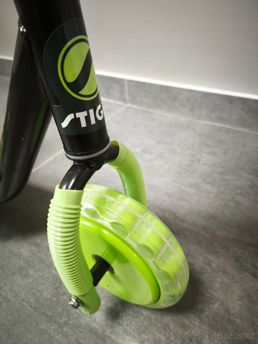 Dětská koloběžka Mini Kid 3W zelená - 4