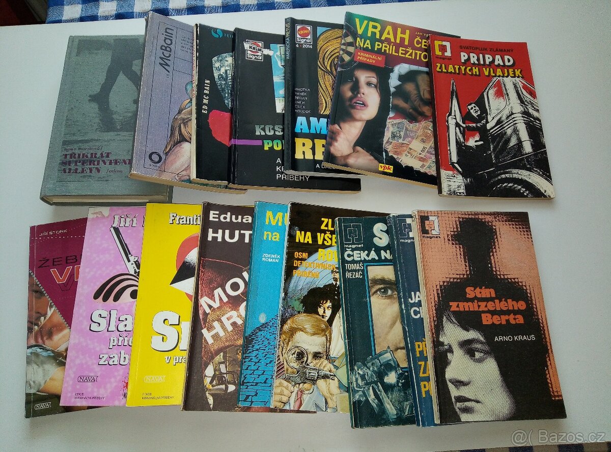Různé krimi příběhy - 50ks - 4