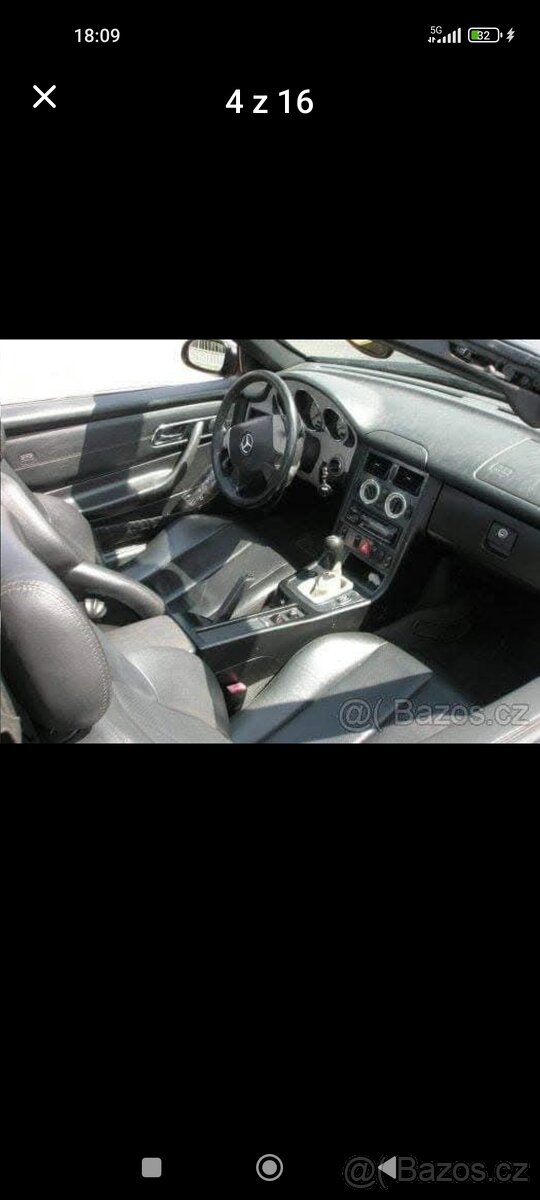 MB SLK 2,3i kompresor 5st manuál - 4