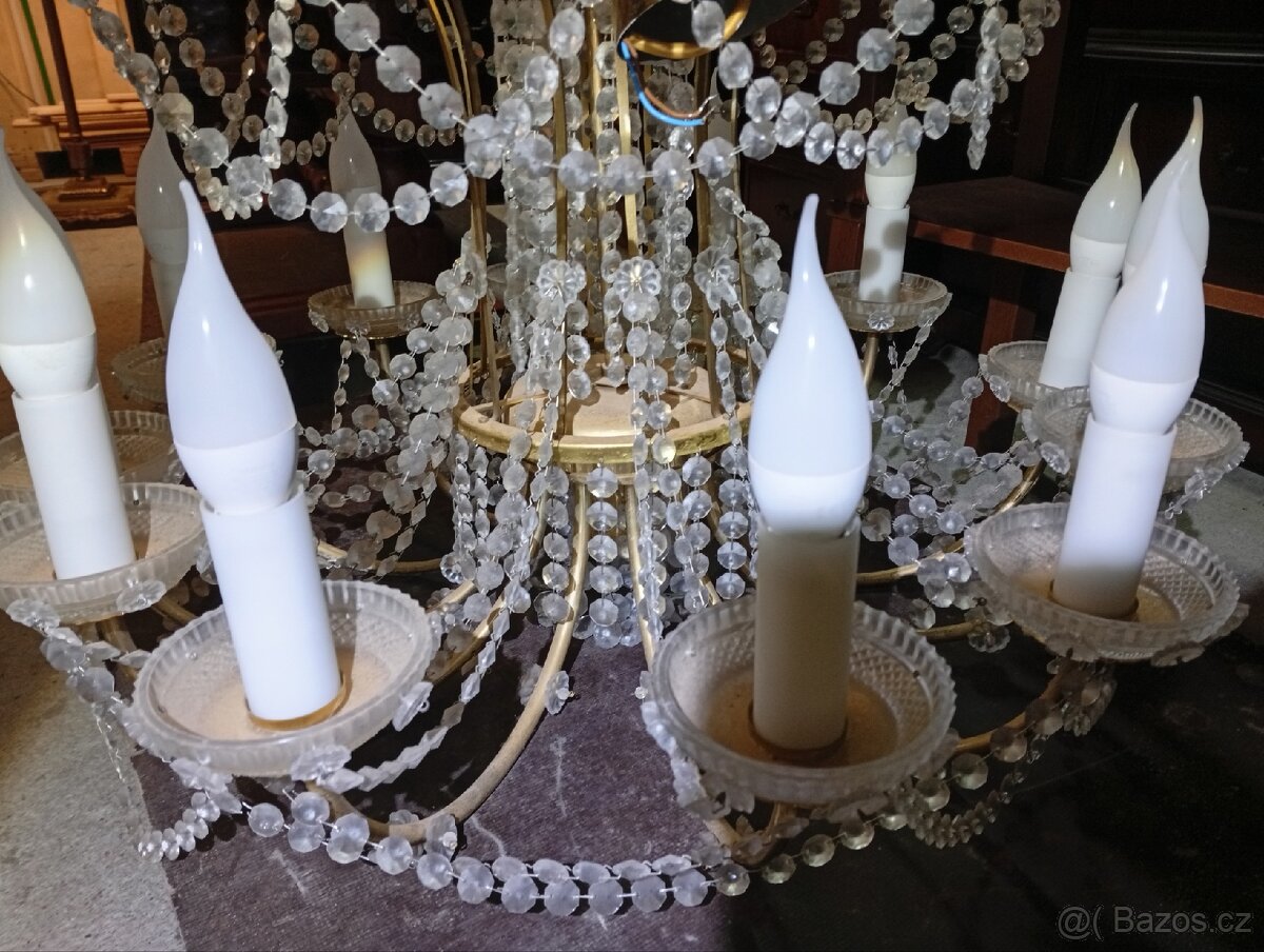 Prodám krystalový lustr - 4