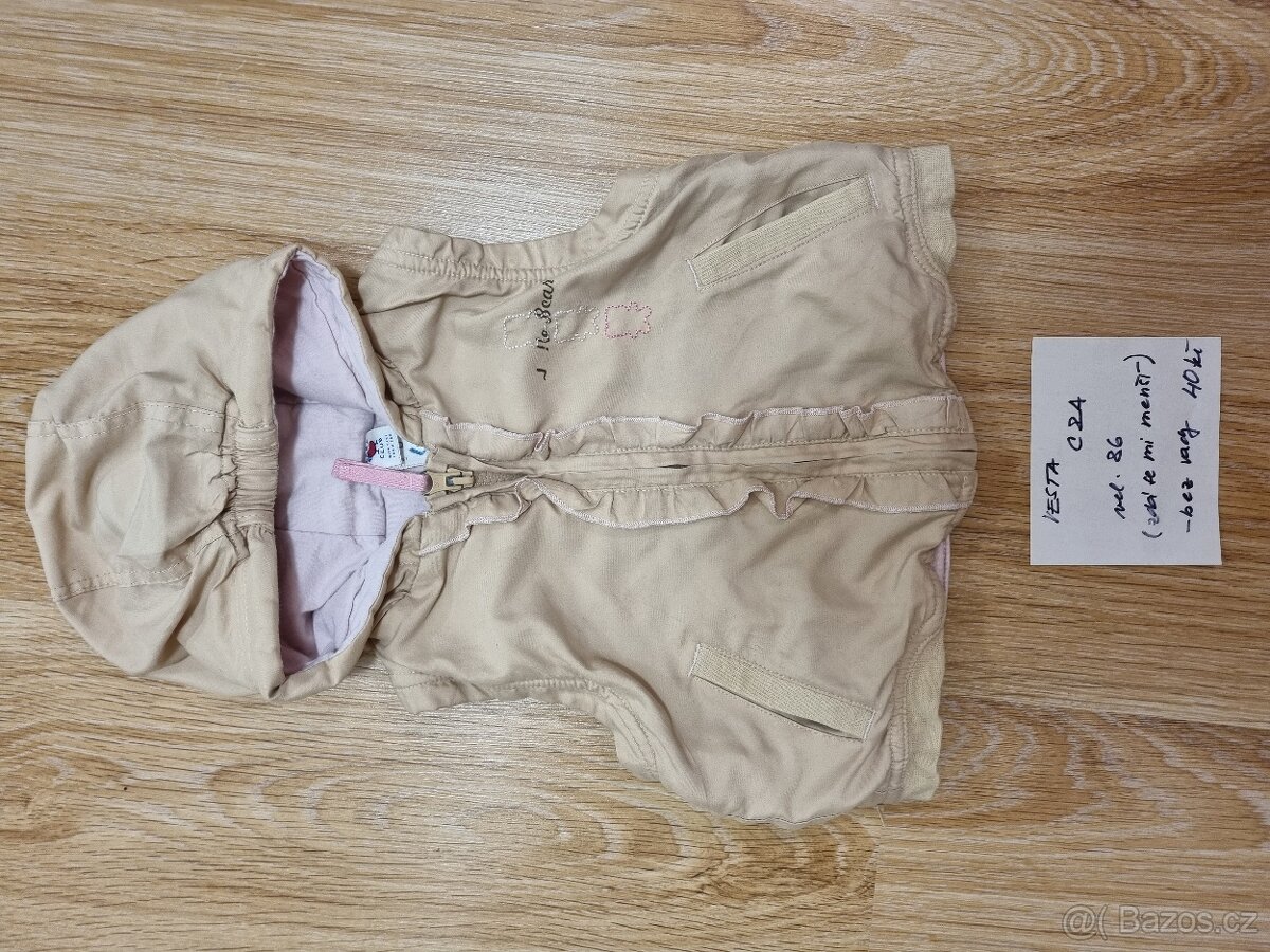 detské oblečení bundy vel.74-80 - 4