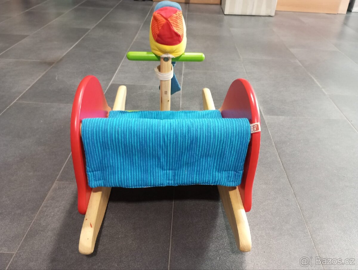 houpací želvička-dřevěná - 4